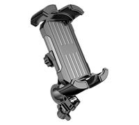 Genérico Motorcycle Phone Holder, Anti-Shake Bicycle Handlebar Clip, Motorcycle Mobile Phone Mount, for Women, Adults, Cyclists, Youth, Enthusiasts, Cycling, Riding