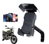 Genérico Motorcycle Phone Mount - Bicycle Scooter Phones Clip, Easy Install Adjustable Stable Motorcycle Phone Holder with Sunshade For Cell Phones & All Phonees