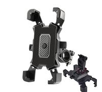 Genérico Motorcycle Phone Mount - PVC Aluminum Alloy 12.6cm Adjustable | Rotatable Bike Handlebar Phone Holder Clip Space Saving Clamp Scooter Phones Stand For Travel Navigation Mobile Use