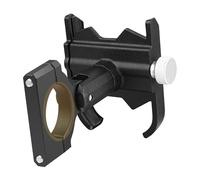 Genérico Motorcycle Phone Mount, Swivel Aluminum Alloy Bike Holder, Cycling Cell Phone Navigation Stand for Handlebar, Mirror Mount, Riding, Travel, Outdoor