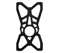 Genérico Motorcycle Phone Mount Tether - Silicone, Security Band For Cell Phone Holder | Anti-Slip, Anti-Drop Silicone Strap, Mobile Safety Mount For Bike, GPS, Sports Camera, Outdoor Riding