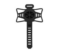 Genérico Motorcycle Phone Stand, 360° Rotatable Mount, 9.25x5.43 Inches Scientific Structure, Silicone Elastic Grip Design, Secure Smartphone Holder for Bike, Scooter, Navigation Use Devices