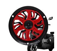 Genérico Motorcycle Radiator Cover, Engine Cooling Fan Guard, with High Strength Protective Case, Lightweight Engine Fan Shield For Bikes, Safety Accessory For Men Women,