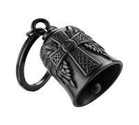 Genérico Motorcycle - Riding Good Luck Charm For Bikers | Protective Motorcÿcle Bell With Chrome Finish | Rider Ğiƒt, Road Safety For Cruiser