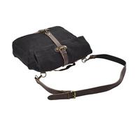Genérico Motorcycle Saddlebags - 16.54 Inch Oil Waxed Canvas Pannier | Large Capacity Side Bag - Motorcycle Bicycle Saddlebag for Tools Car Cover A4 Magazines Daily Commute Camping.