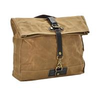 Genérico Motorcycle Saddlebags - Oil Waxed Canvas 42x30cm | Motorbike Tool Storage Bag, Bicycle Side Bag Organizer, Rider Saddlebag For Travel Camping Road Trip | Bike Storage