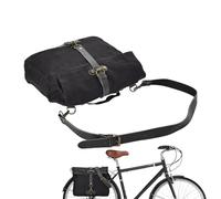 Genérico Motorcycle Saddlebags - Oil Waxed Canvas 42x30cm | Motorbike Tool Storage Bag, Bicycle Side Bag Organizer, Rider Saddlebag For Travel Camping Road Trip | Bike Storage