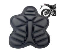 Genérico Motorcycle Seat Cushion Air Mesh - Foam Shock Absorbing Front 28.5cm Rear 22.5cm - Ventilated Breathable Cooling Pad For Cruiser Scooter - Ride Comfort