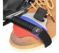 Genérico Motorcycle Shifter Cover Honeycomb Scratch Proof Anti-Slip Pad