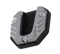 Genérico Motorcycle Side Stand Pad, Anti Slip Foot Support Plate, Extension Base, For Parking On Grass Sand Snow Hot Pavement Uneven Road Use