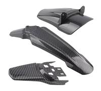 Genérico Motorcycle Splash Shield - Dustproof Waterproof Deflector, Motorcycle Front Mud Guard, Wheel Extension Debris Splashback Panel | Motorbike Fairing Replacement for Road Commuting Touring