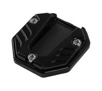 Genérico Motorcycle Stand Pad,Non-Slip Anti Sinking Coaster - Side Stand Extension Pad,for Soft Ground Grass Sand Snow Slippery Road Hot Pavement