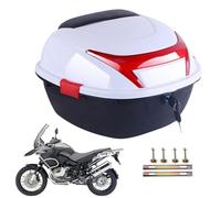 Genérico Motorcycle Tail Box - Waterproof Storage Trunk Top Case