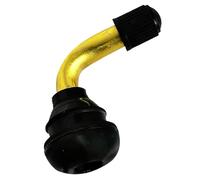 Genérico Motorcycle Tire Valve Stem - Aluminum 90 Degree Bent Tubeless Stem | PVR40 PVR50 PVR60 PVR70 Replacement Valve for Scooter E Bike Go ĸart Tubeless Wheel Repair Part