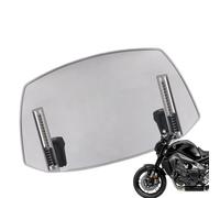 Genérico Motorcycle Windscreen - Spoiler Air Extension Accessories | Windshield Fly Screen Accessories for Different Weather Touring Street Road ATV Boat Scooter
