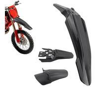 Genérico Motorrad Kotflügel Vorne - Carbonfaser Schutzblech | Leichtes & Robustes Design | Staub- & Wasserdicht Für Straße, Tour & Offroad | Einfache Montage, Langlebig, 48×9×12 Cm, 480 G