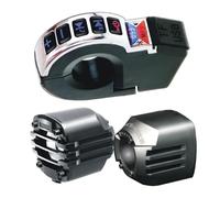 Genérico Motorrad Lautsprecher - Kabelloser Verstärker Handy Aufladung Wasserdicht ABS 20W | Soundbar TF-Karte 12V 24V Stereo 60-18000Hz Fahrrad Roller | Auto Motorradfahren Radfahren Outdoor Wetterf