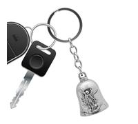 Genérico Motorradglocke und Anhänger- (Metall) Schlüsselanhänger | Vintage Glücksanhänger | Punk Motorrad Accessoire | Kleine Glocke & Taschen Charms Für Handtaschen Rucksäcke Outdoor Reise Party