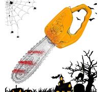 Genérico Motorsierra Falsa - Juguete De Motosierra Halloween Con Manchas De Sangre - Herramienta de Juego Interactivo para Niños Juguetes Cosplay Jardinería y Exteriores