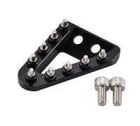 Genérico Motos Pedal de freno Palanca Punta Placa Para EXC 300 SXF 250 EXC EXCF TPi SX SXF XCW XCF 6D 125 350 450 500 Pedal de Freno Trasero Palanca Punta Placa (Negro)