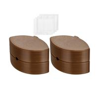Generico Moule à Football | Lot de 2 Emporte-pièces Thème Sport pour Gâteaux | Lot de Moules à Cake avec 100 Bâtonnets | pour Fête d'Équipe, Réunion de Famille, Anniversaire, Goûter