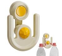 Genérico Mount Shoe Rack, Slipper Organizer, Space-Saving with Suction Cup, Entryway Solution Waterproof, Shoe Holder For Bathroom, RV, Dorm, Versatile Wall Storage, 5.75x1.81x3.94 Inches