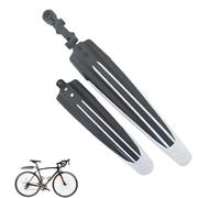 Genérico Mountain Bike Fenders Set - Adjustable Bicycle Front and Rear Mudguards | Road Bike Tire Splash Guard Mud Guard Wings for, Road Bicycle Cycling Accessories, Easy Install