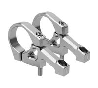 Genérico Mountain Bike Stem, 2 Pieces Direct Mount Clamp Lightweight Heavy Duty Aluminium Alloy Riding Gear Material Aluminium Alloy, for Road Bicycle Accessories