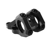 Genérico Mountain Bike Stem, 3.18cm/1.25in Lightweight Split Design Alloy Precision Control Parts,Bicycle Stem | for Men Downhill Riding Forest Trail Modifications Women