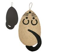 Genérico Mouse Shape Cat Scratching Pads, Bite-Resistant Fun Mouse Shape Scratching Board for Small, Medium, Large Cats | Playing, Exercise, Resting, Indoor Sisal Mat, Furniture Protection