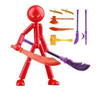 Genérico Movable Action Figures - Articulated Model Toy, Collectible Desktop Figure with Full Motion Joints, Poseable Character Display, Ideal for Teens Adults Collectors Display Cabinet