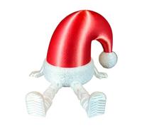 Genérico Movable Decor - Cute Printed Hat, Animated Leg Figure, Playful Centerpiece Design, Whimsical Motion Feature, Top Seasonal Display, Festive Novelty for Party Use 2.05in