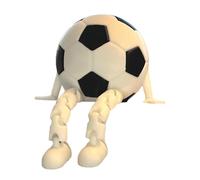 Genérico Movable Juntas Sports Ball Models, 8/7/5 Centimeters Decorative Sports Balls Ornaments, Small Novelty Collectible Value Figure for Childrens and Adults