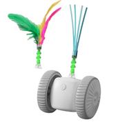 Genérico Moving Cat Toy | Interactive Kitten Entertainment | Intelligent Pet Toys | Indoor Cat Exercise Toy, Battery-Powered Cats Toy, Cat Exercise Interactive Toys, Moving Plaything for Kittens