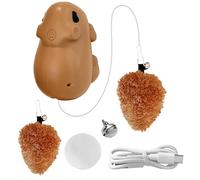 Genérico Moving Cat Toy - Sensor-Activated Automatic Interactive Kitten Toy, Fun Simulation Pet Entertainment, Indoor Moving Balls for Small Medium Large Cats, Ejercise Play, 2,95 x 4,53 pulgadas