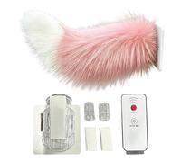 Genérico Moving Tail Remote Control - Motion Pet Style Ornament for Vehicle Exterior Use | ABS Shell with Motorized Wagging Mechanism, Portable Fun Decoration for SUV Truck Motorcycle Travel