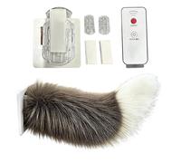 Genérico Moving Tail Remote Control - Rechargeable Realistic Decor | Vehicle Exterior Accessory Travel Rear Trucks Motorcycle Home Vehicles Holiday Party SUV Trip Commuting