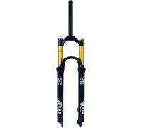 Genérico MTB Air Suspension Fork, 26 27.5 29 Inch Cycling Suspension Mountain Bike Bicycle Front Shock Absorbing Fork, 120mm Travel 9mmQR(D,26)