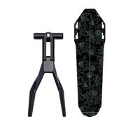 Generico Mudguard de Ciclismo - Sillín de Bicicleta | Pulverizada de Trasera Universal | Cubierta Completa Espesada Y Ampliada con Una Liberación Rápida | Protección de Neumáticos