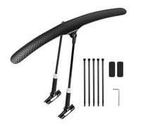 Generico Mudguard trasero ajustable para bicicleta de carretera | Guardabarros Splash resistente para montar todo terreno, fácil instalación, accesorio para bicicletas de montaña