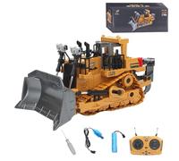 Genérico Mudsterz Excavator, Mudsterz Trucks with Cool Lights and Sounds, Complete Control Over The Construction Site, Alloy Material, 2.4ghz Remote, Little Builders, Boost Smotor Skills, Focus (#C)
