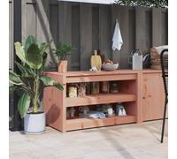 Genérico Mueble de Cocina de Exterior Madera Maciza Douglas 106x55x64 cm,Armarios y Almacenamiento,Armarios de cocina-832336