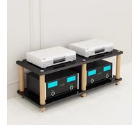 Genérico Mueble Multifuncional para Equipos audiovisuales: Estante Abierto para Equipos de Sonido y Videojuegos, Soporte para Equipos de Audio y Video, Ideal para el hogar, la Oficina, el Cine en CAS