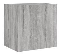 Genérico - Mueble para TV (40,5 x 30 x 40 cm), color gris | Diseño flotante, almacenamiento con puerta, versátil para salón o dormitorio, fijación de pared