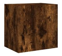 Genérico - Mueble para TV de pared (40,5 x 30 x 40 cm), diseño de madera | Compartimento para puerta, almacenamiento de libros de DVD, montaje en pared, versátil mesita de noche