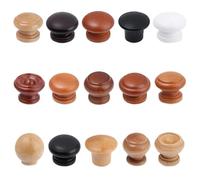 Genérico Muebles de madera, perillas for cajones de gabinete, tiradores de armario, manija, cocina, armario, vestidor, accesorios de Hardware con tornillo(3)
