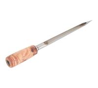 Genérico Muestreador Compacto y Portátil de Granos en Polvo de Acero Inoxidable con Mango de Madera para Uso Personal y Profesional en Cereales y Arroz