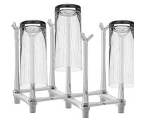Genérico Mug Drying Rack | Modern Sports Bottle Drainer Stand | Drinking Glass Flask Draining Frame | Adjustable Reusable Shelf with Non-Slip Bottom For Insulated Water Bottles For Mugs