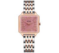 Genérico Mujer Banda de Banda de Reloj Banda de habitación Reloj de Reloj Digital de Oro para Mujer Reloj de Mujer Encanto Reloj Digital Relojes (Pink, One Size)