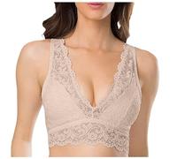 Genérico Mujer Sujetador El Material Suave Es Transpirable Y Proporciona Una Bralette Invisible Sin Costuras Ideal para Yoga, Running Y Fitness
